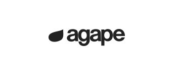 Agape - logo nero