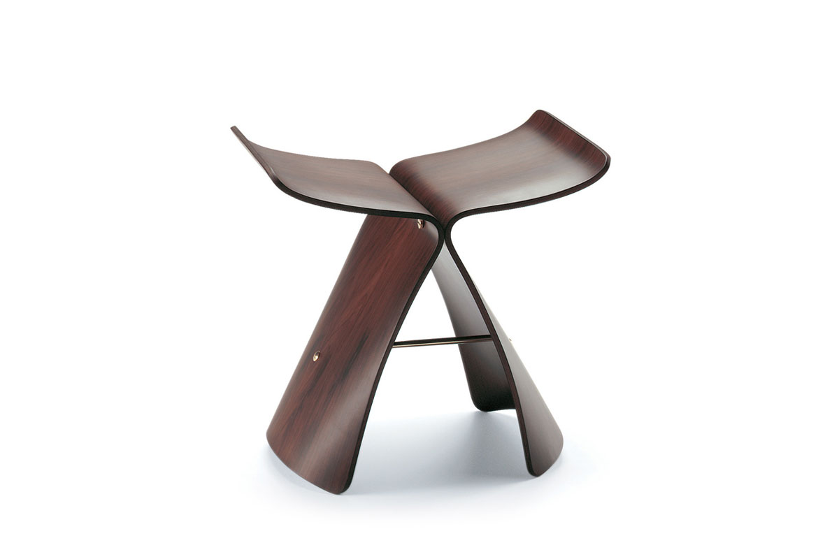 Vitra - Butterfly Stool designed by Sori Yanagi